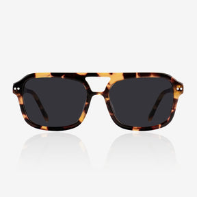 a pair of sunglasses sitting next to each other 