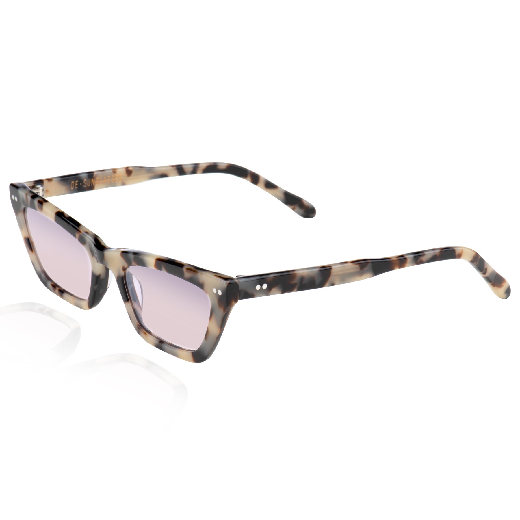 Beverly leopard cat-eye sunglasses for women de-sunglasses